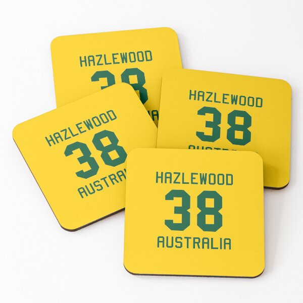 Item preview, Josh Hazlewood | 38 | Australian Cricket Jersey designed and sold by CHAMPION WARRIOR.