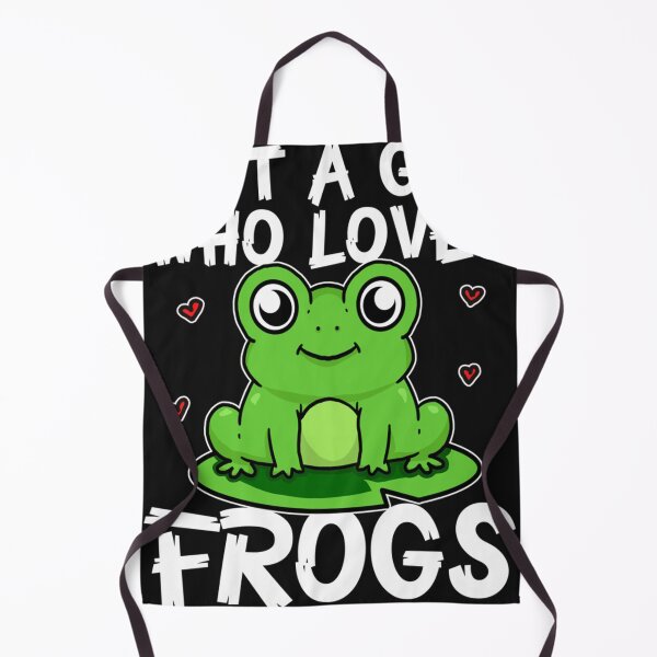 Item preview, Just A Girl Who Loves Frogs Cute Green designed and sold by Realmuto.