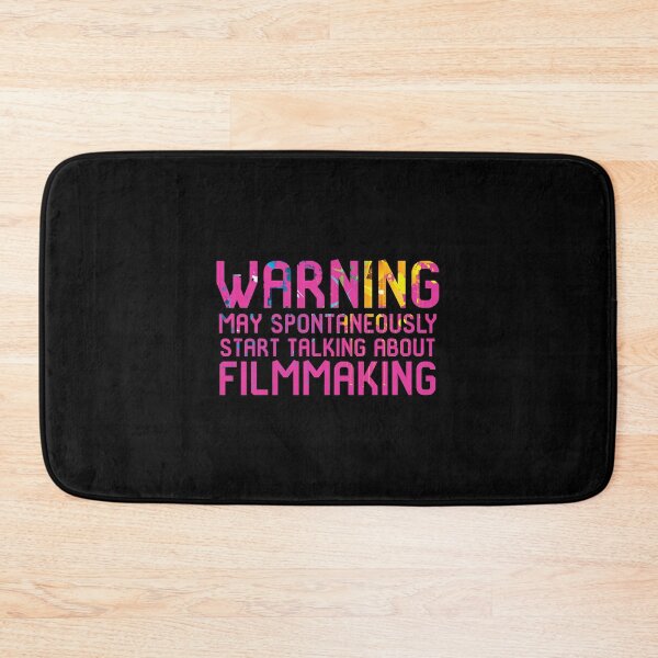 Item preview, Warning May Start Talking About Filmmaking designed and sold by at85productions.