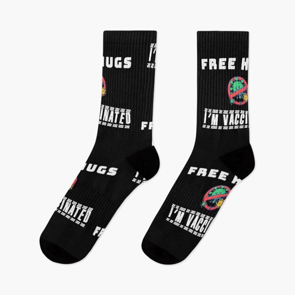 Item preview, Free Hugs I'm Vaccinated designed and sold by DOKU_TEAM SHIRT.