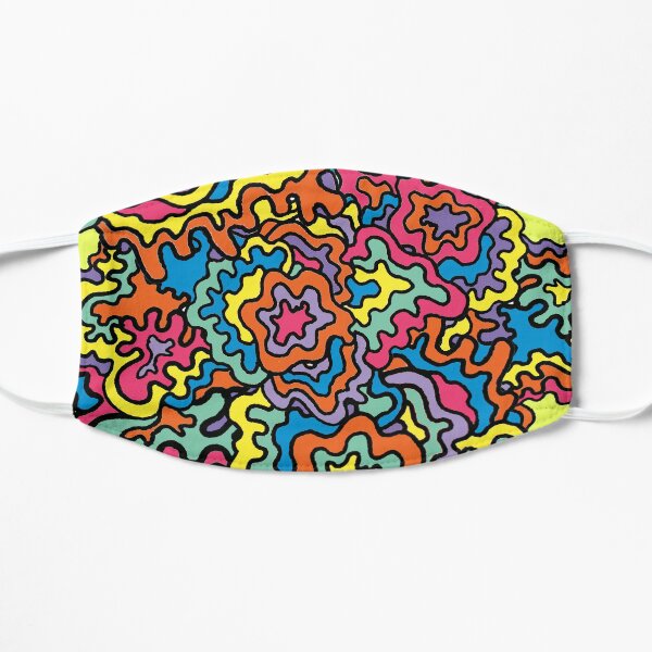 Rainbow Blood Flat Mask