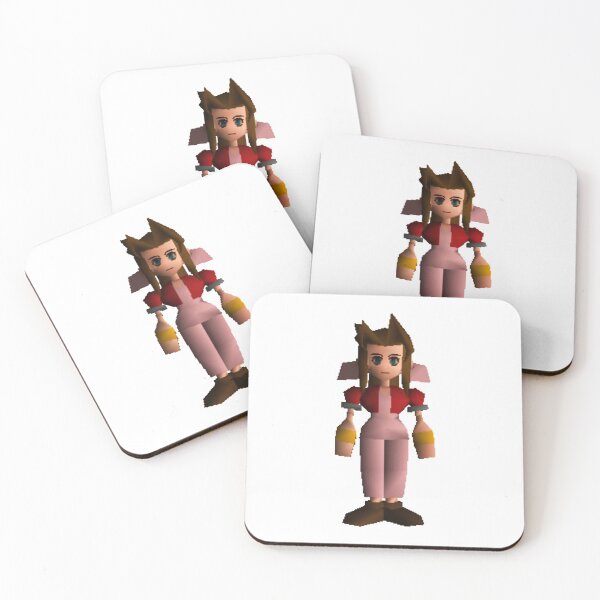 Item preview, Polygon Aerith Gainsborough designed and sold by MogsterMemes.