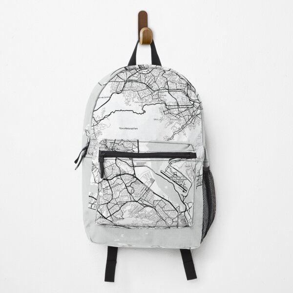 Item preview, Rio De Janeiro, Brazil Map (Theme 1) designed and sold by Mapnify.