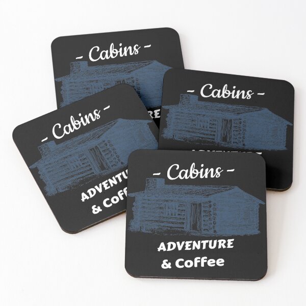 Item preview, Cabins, adventure, and coffee designed and sold by TitanRN.