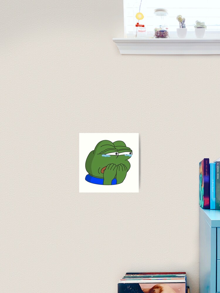 Pepega -Twitch Emote Poster for Sale by renukabrc