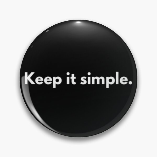 Item preview, Keep it simple designed and sold by Trending-Ts.