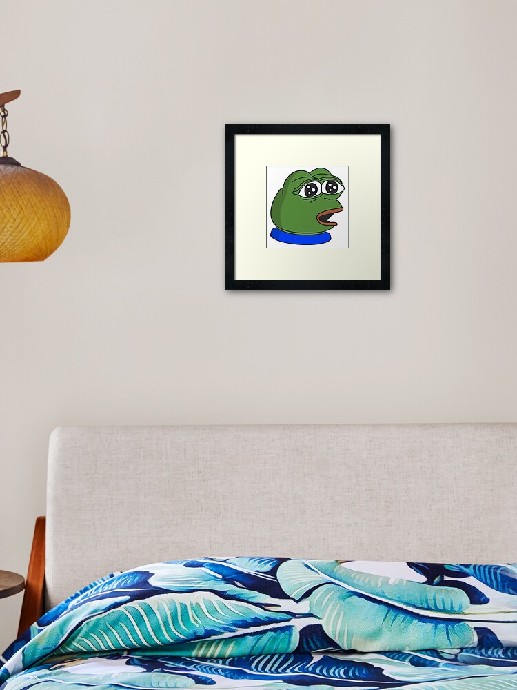 Pepega -Twitch Emote Poster for Sale by renukabrc