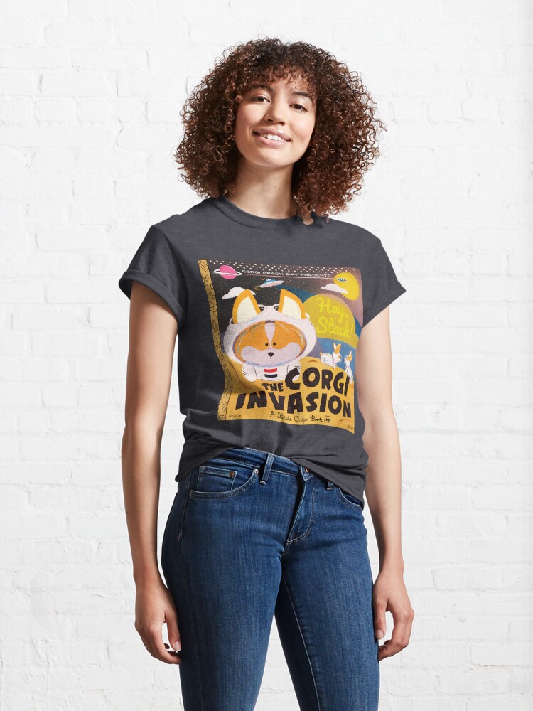 Alternate view of 2016 - Corgi Invasion Classic T-Shirt