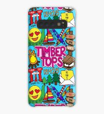 Holz Tops Hülle & Klebefolie für Samsung Galaxy