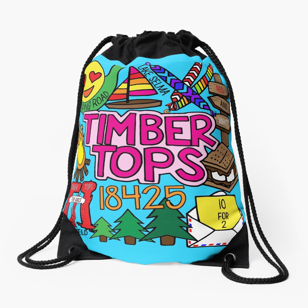 Timber Tops Drawstring Bag