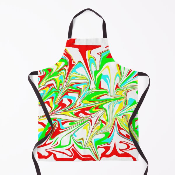 Item preview, Red Green Cyan Abstract Pattern designed and sold by Erwin-Bratz.