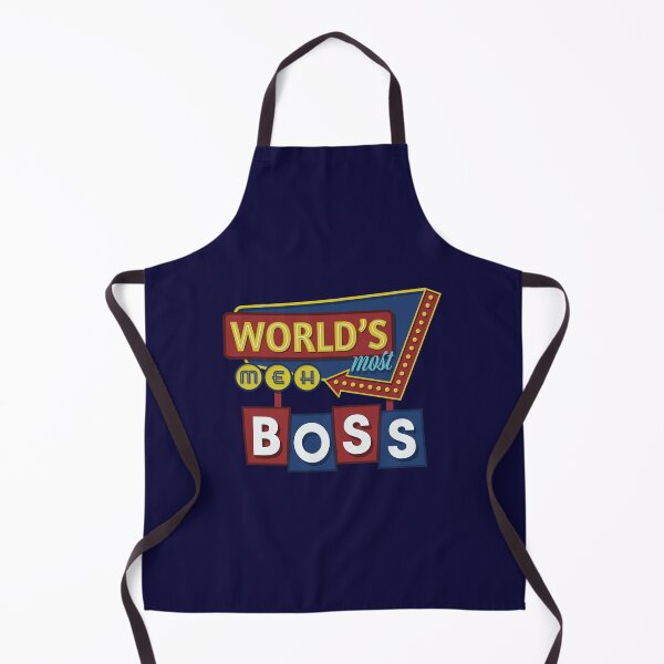 Item preview, World's Most Meh Boss designed and sold by CuriousCurios.