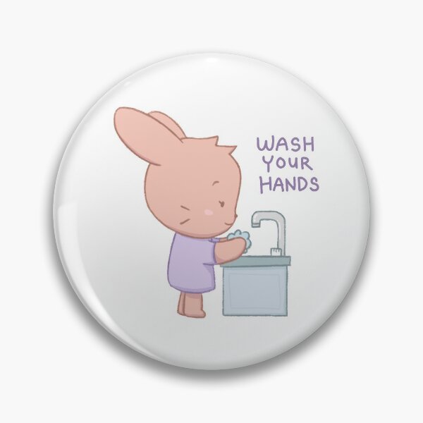 Item preview, Bunny Washing Her Hands designed and sold by lumicloud.