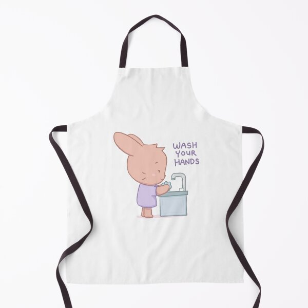 Item preview, Bunny Washing Her Hands designed and sold by lumicloud.
