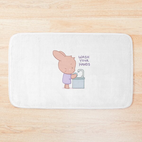 Item preview, Bunny Washing Her Hands designed and sold by lumicloud.