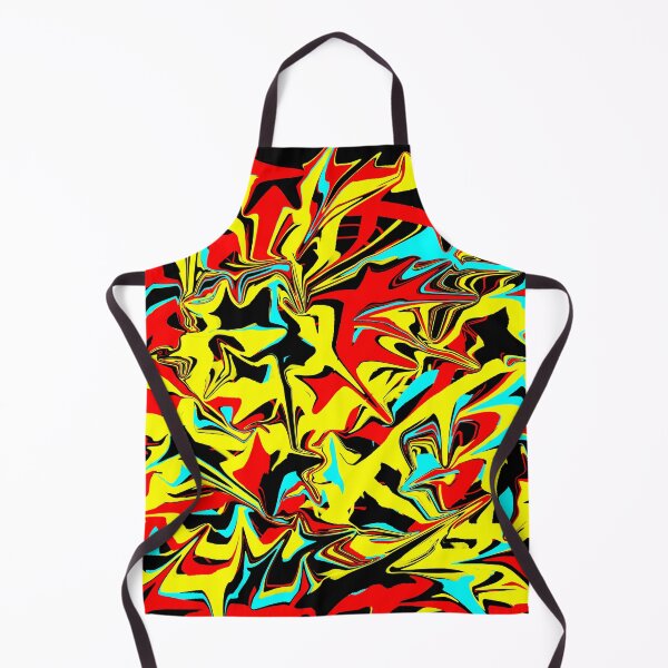 Item preview, Abstract Pattern of Black Red Yellow designed and sold by Erwin-Bratz.