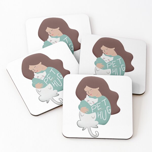 Item preview, The most beautiful hug is a hug cats Premium T-Shirt designed and sold by Justforeyou.