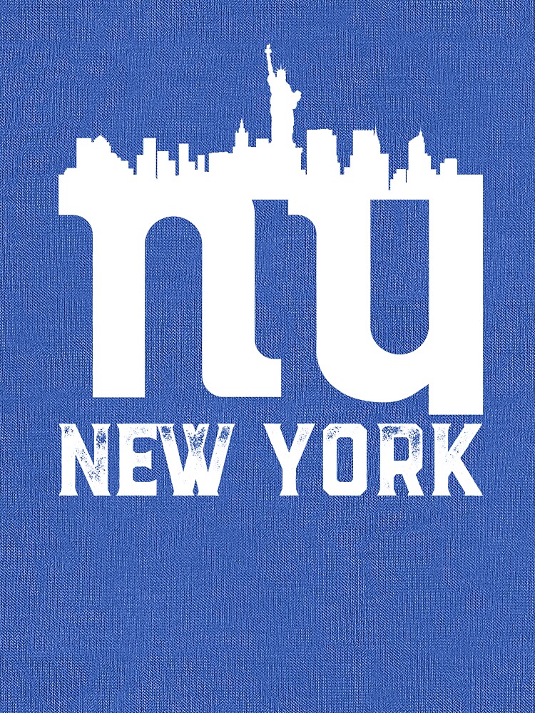 Logo Vintage New York Skyline NY Football Team Retro Giants Goalline Sport  Lightweight Sweatshirt for Sale by UioniTaomis