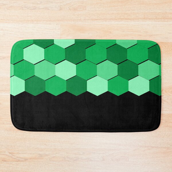 Item preview, Green Hexagon pattern, Shades of green designed and sold by Kritika 99.