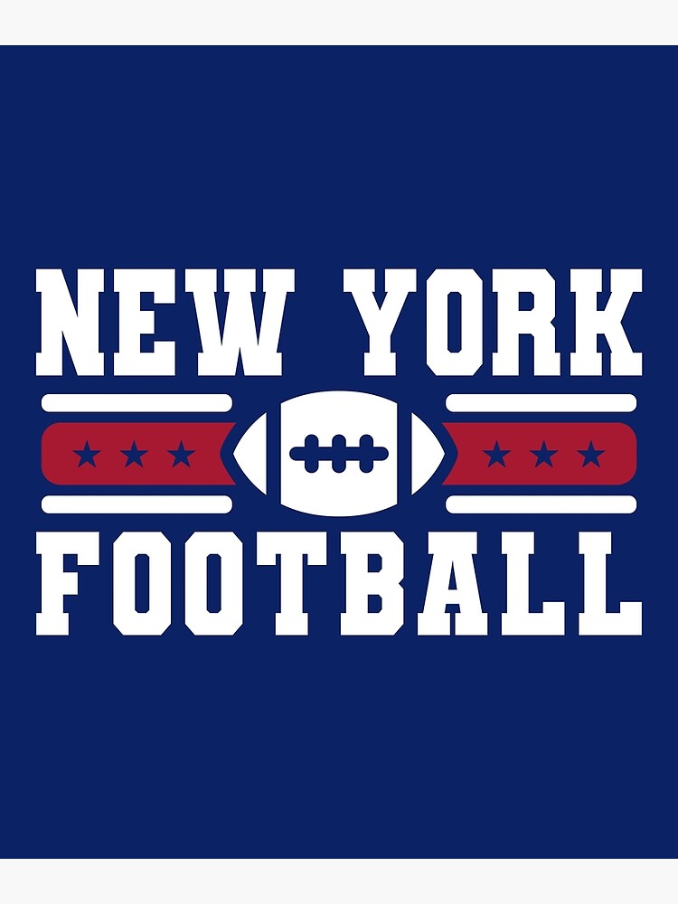 Vintage New York Football Team Retro NY Giants Goalline Sport Essential T- Shirt for Sale by UioniTaomis