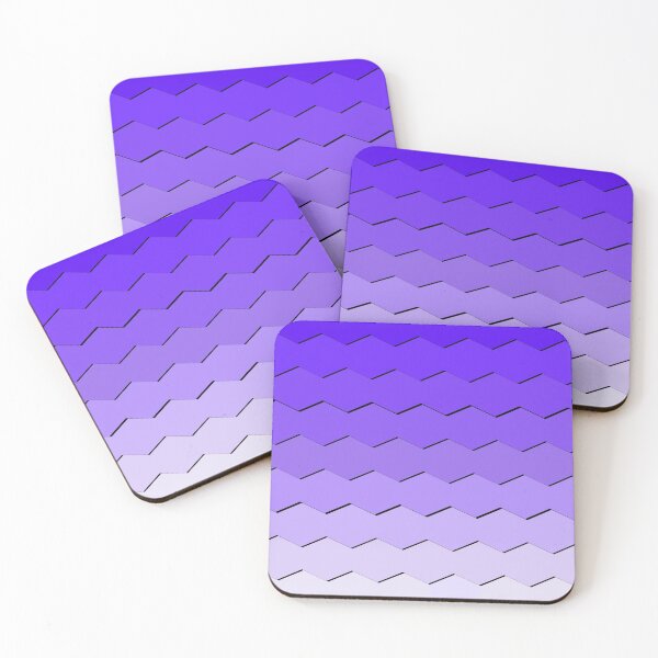 Item preview, Purple Hexagon pattern, Shades of purple designed and sold by Kritika 99.