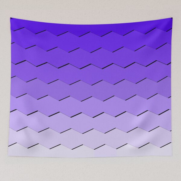 Item preview, Purple Hexagon pattern, Shades of purple designed and sold by Kritika 99.