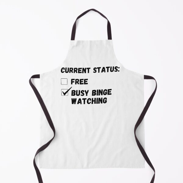 Item preview, Current status busy binge watching - professional binge watcher designed and sold by AllyShop.