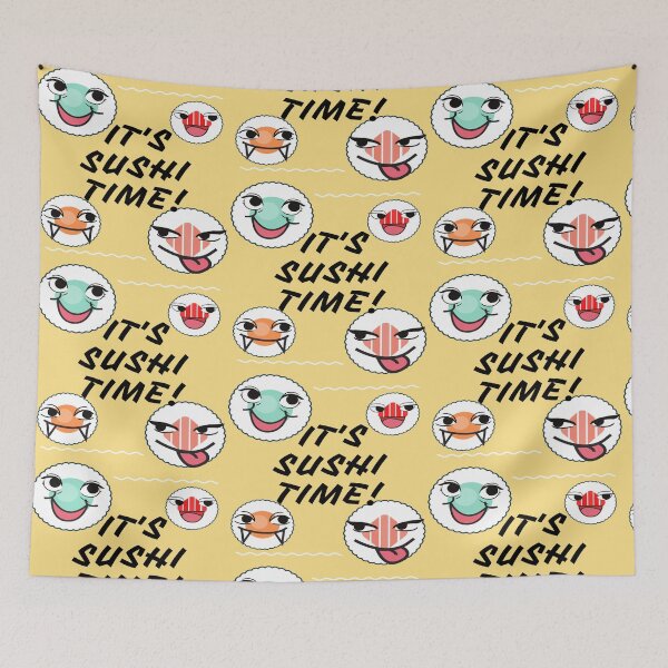 Item preview, Cute Sushi - It's Sushi Time. designed and sold by mewsis.