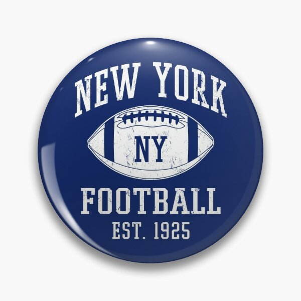 Logo Vintage New York Skyline NY Football Team Retro Giants