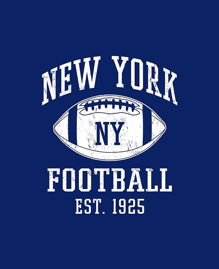 Vintage New York Football Team Retro NY Giants Goalline Sport | iPhone Case