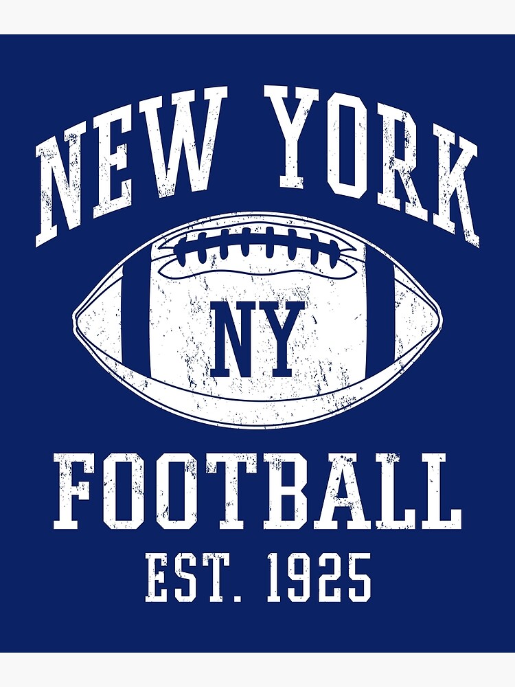 Vintage New York Football Team Giants Retro Goalline Sport  Poster for  Sale by UioniTaomis