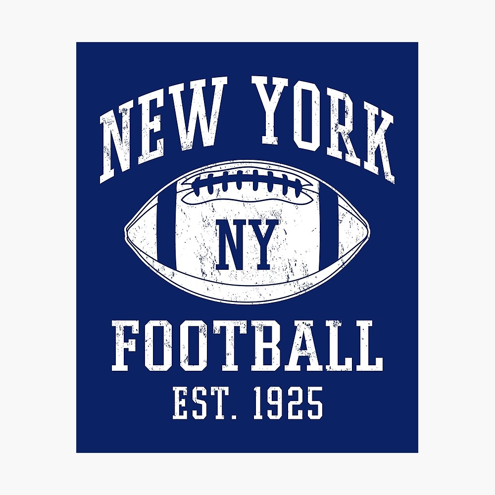 Vintage New York Football Team Giants Retro Goalline Sport  Poster for  Sale by UioniTaomis