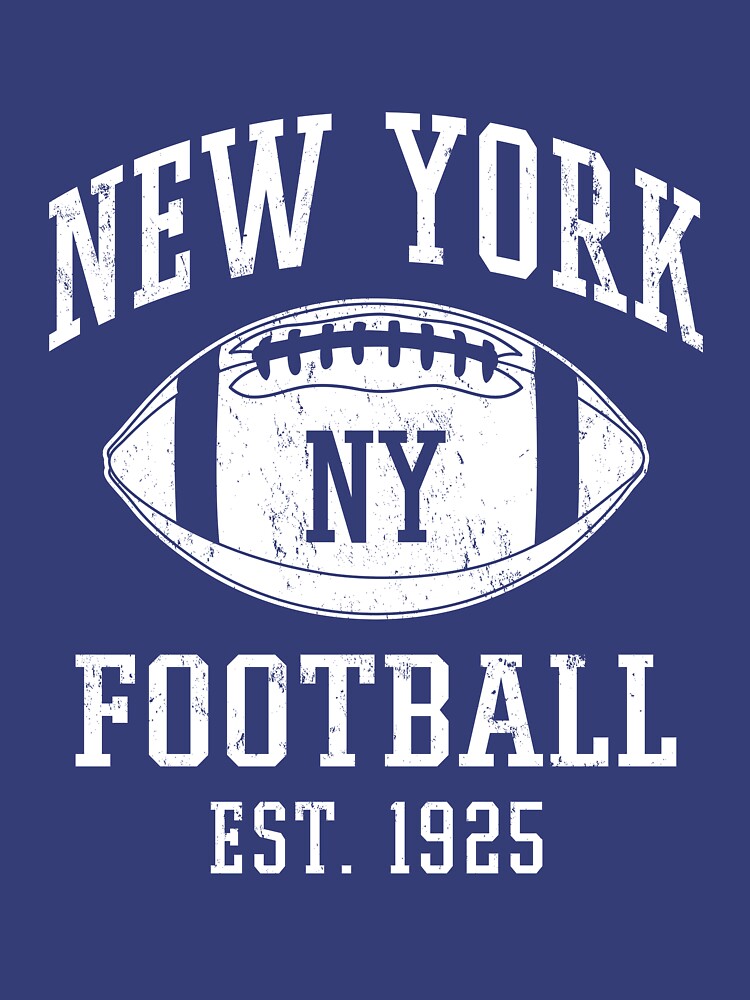 Vintage New York Football Team Giants Retro Goalline Sport