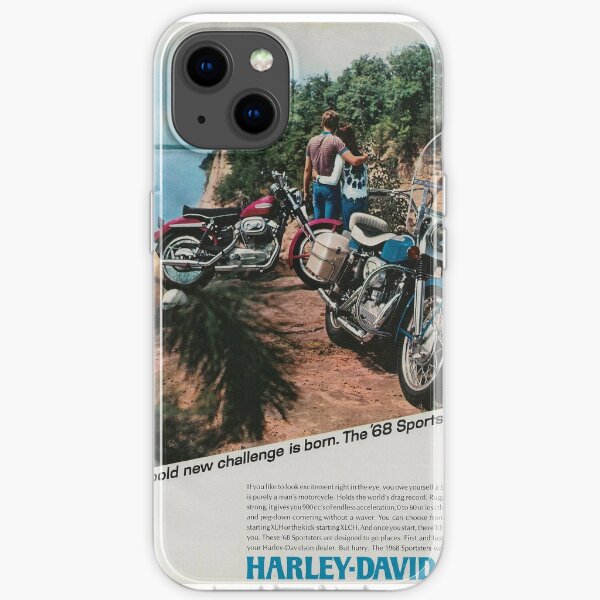 Harley Davidson Sportster  iPhone Soft Case