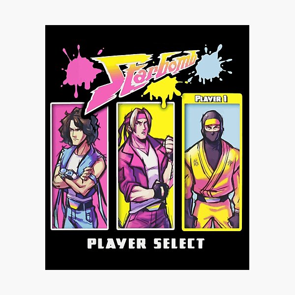 Starbomb Player Select Men_s Photographic Print