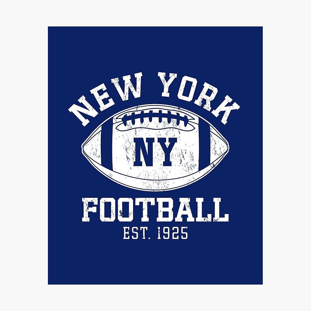 New York Football Team NY Vintage Retro Giants Goalline Sport Essential T- Shirt for Sale by UioniTaomis