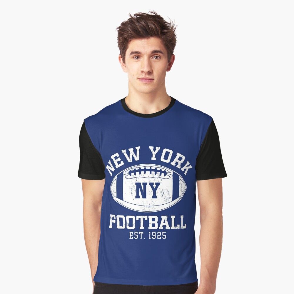 Vintage New York Football Team NY Retro Giants Goalline Sport Essential T- Shirt for Sale by UioniTaomis