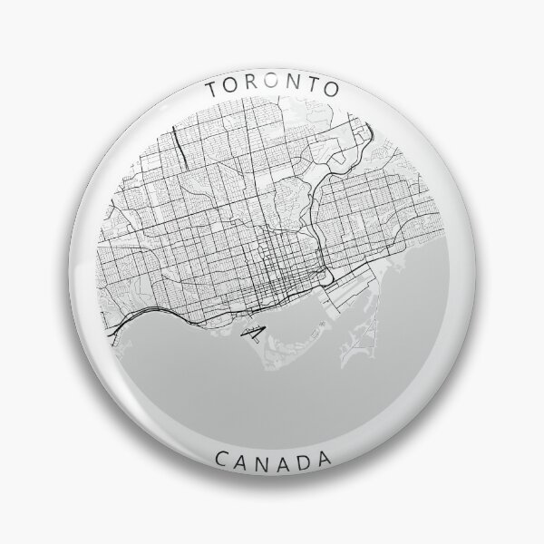 Item preview, Toronto, Canada Map (Theme 1) designed and sold by Mapnify.