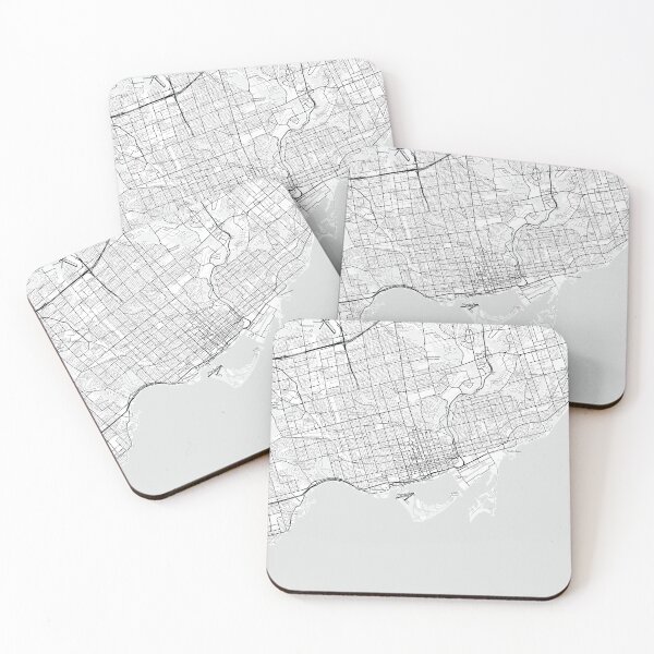 Item preview, Toronto, Canada Map (Theme 1) designed and sold by Mapnify.