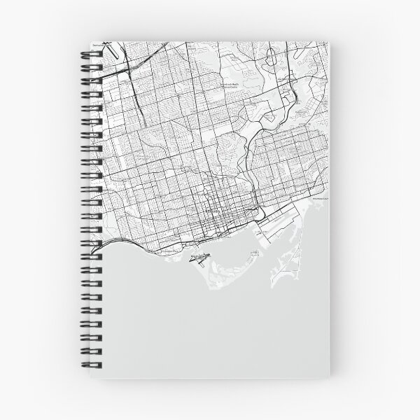 Item preview, Toronto, Canada Map (Theme 1) designed and sold by Mapnify.
