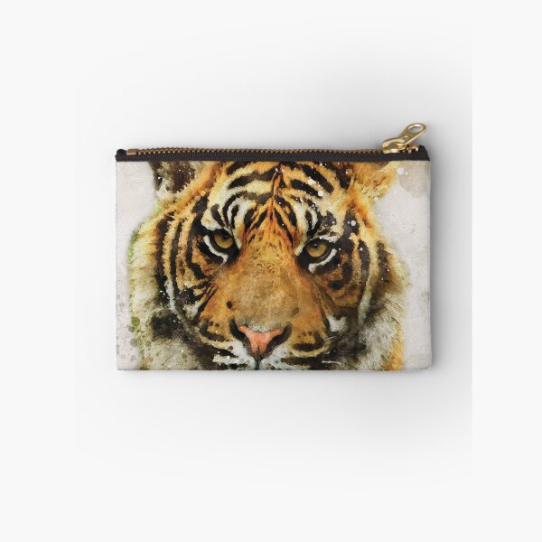 Item preview, Tiger watercolour digital portrait designed and sold by Gerald Waters.