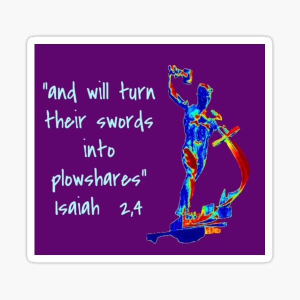 Item preview, Turn Swords into Plowshares, Bible designed and sold by josesita.