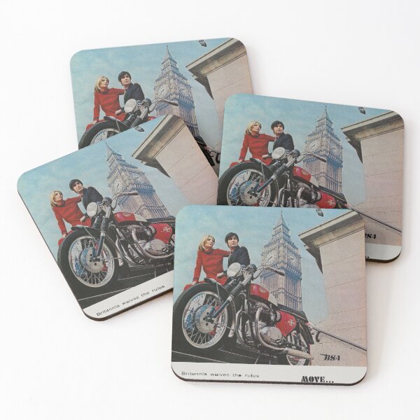 Item preview, BSA Motorcycles advert  designed and sold by JIMBOBS WALL ART.