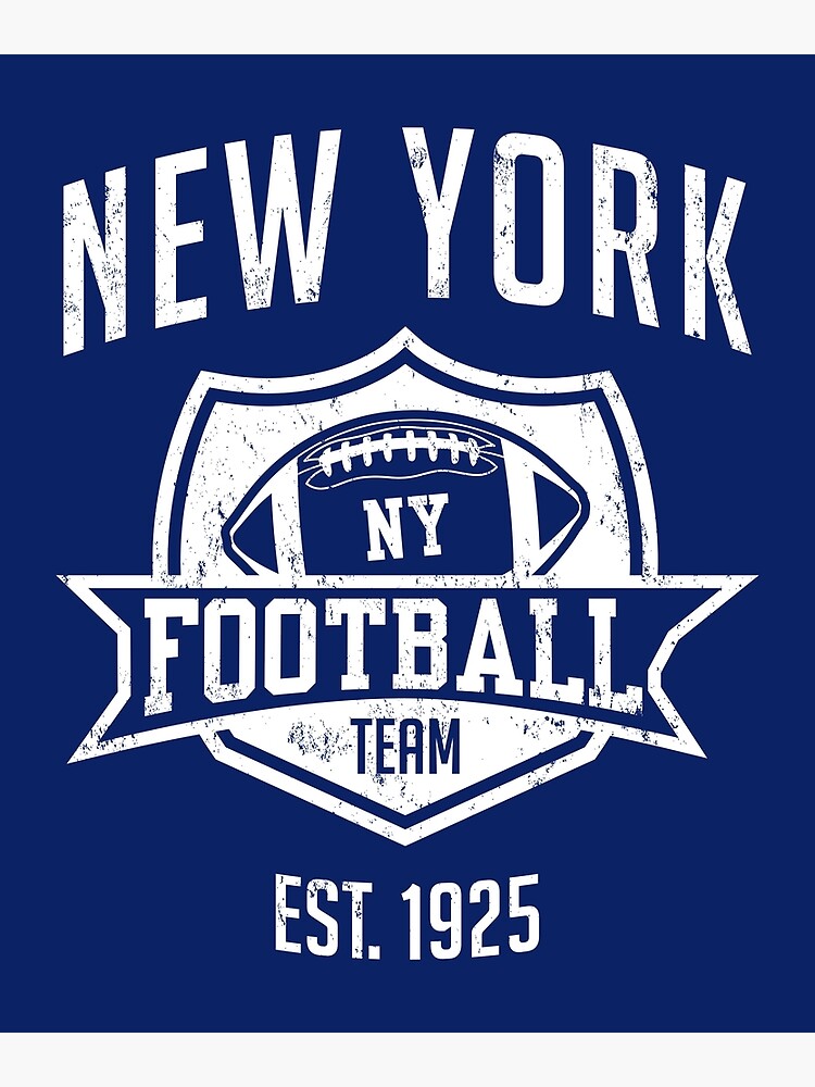 Vintage New York Football Team Retro NY Giants Goalline Sport Poster for  Sale by UioniTaomis