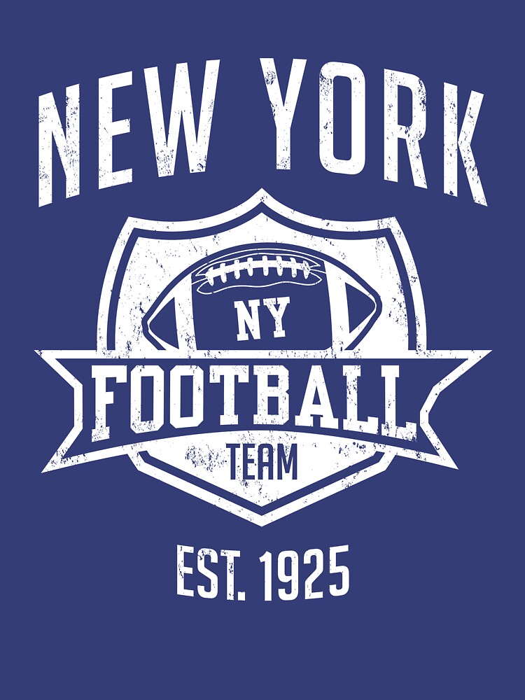 Vintage New York Football Team Retro Giants Goalline Sport