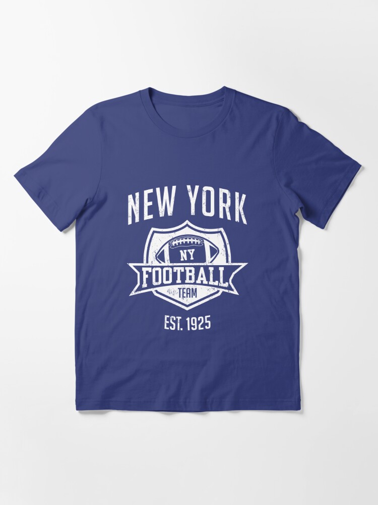 Vintage New York Football Team Retro Giants Goalline Sport' Essential T- Shirt for Sale by UioniTaomis