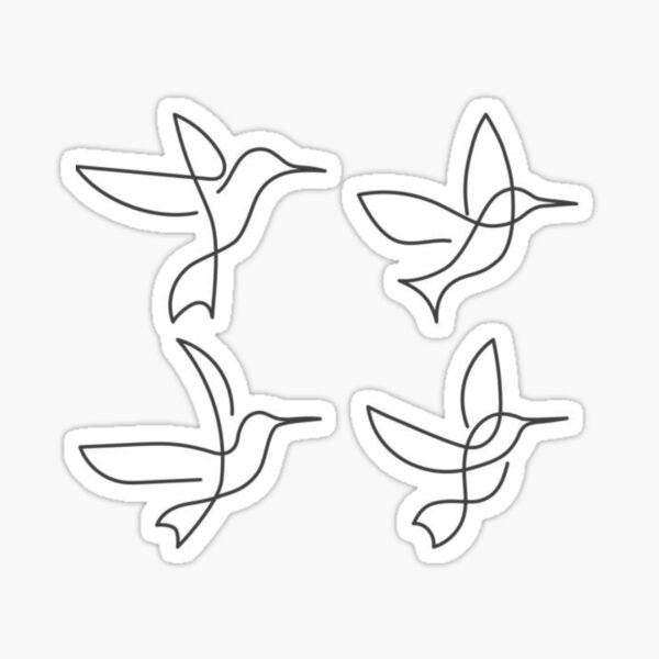 Continuous Line Bird Gifts Merchandise Redbubble