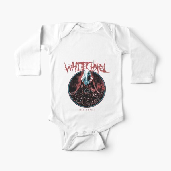 White chapel Long Sleeve Baby One-Piece