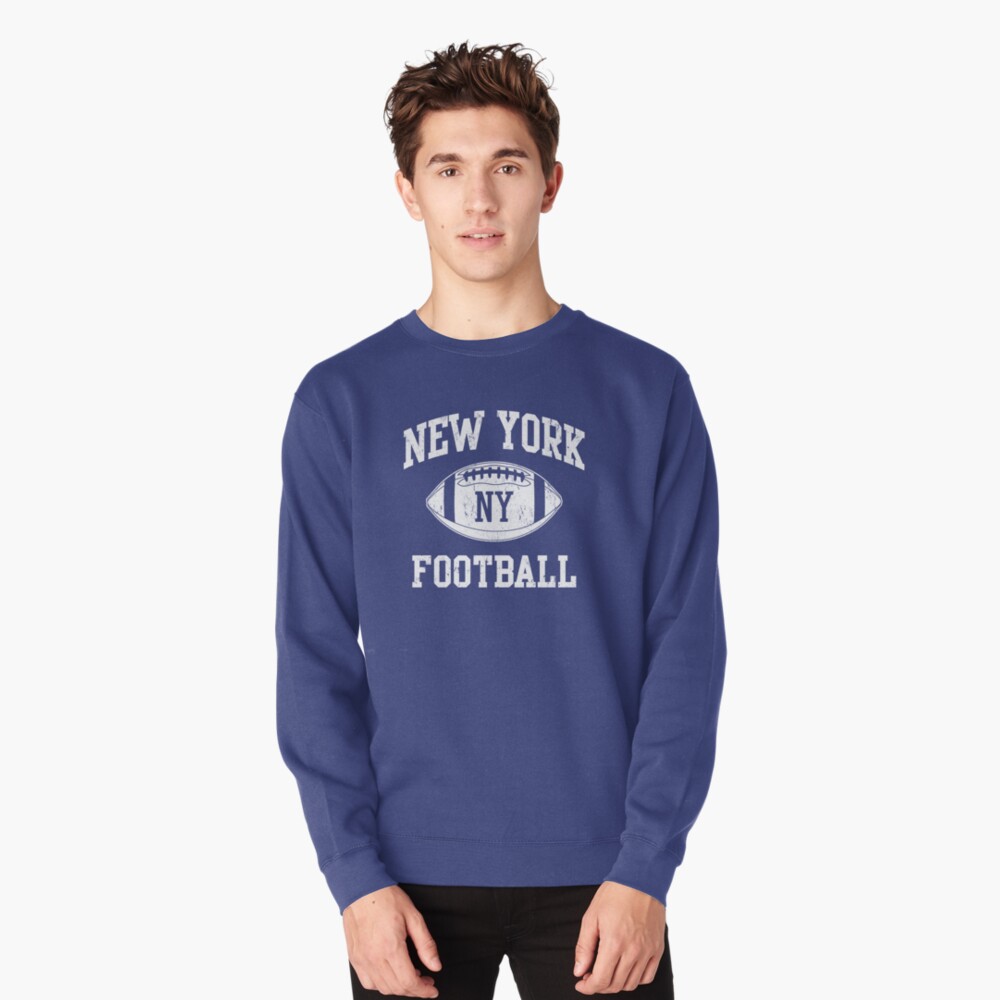 Vintage New York Football Team Retro NY Giants Goalline Sport | Pullover  Hoodie