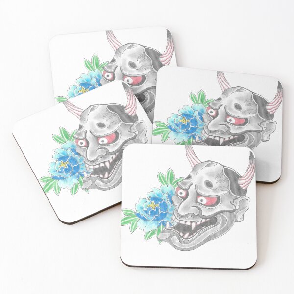 Item preview, Hannya and Peony designed and sold by Bwolff97.
